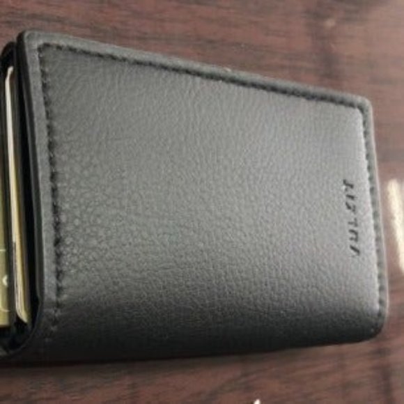 Pop Up Wallet Automatic Leather Slim Credit Card Holder RFID Blocking - Picture 1 of 2